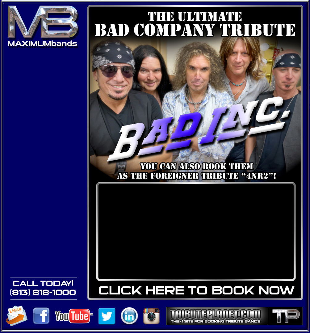 bad company tribute band tour